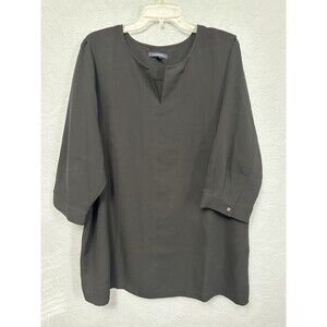 Lands End Size 2X 20W-22W Split Neck Tunic J30